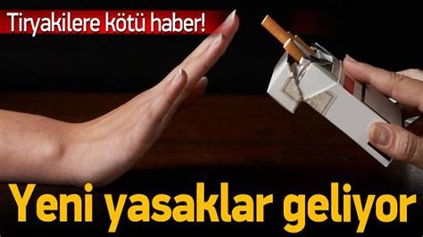 Sigara yasağı kanunu 2016